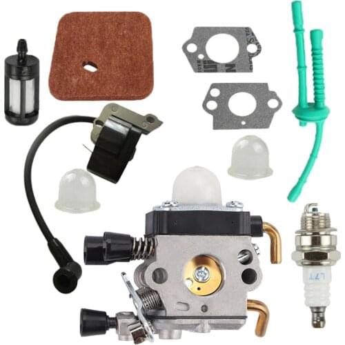 Carburetor Kit For Stihl FS55 FS38 FS55R KM55 FS45 FS46 Zama C1Q- S66 S71 S97A S143 S153 S186 S186A S186B 4140 120 0619 Accs