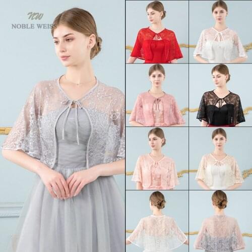 Lace Wedding Wrap Short Bridal Cape Lace Women Dress Wrap