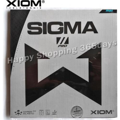Original xiom SIGMA2 PRO table tennis rubber 79-034 racquet sports xiom rubber for table tennis rackets ping pong paddle
