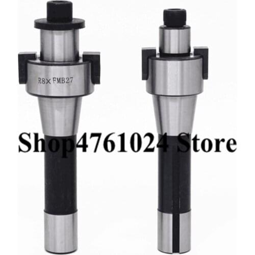 R8 FMB27 M12, R8-27mm face mill cutter arbor, drawbar thread: M12, to use with BAP300R,BAP400R,EMR5R,EMR6R face mill cutter