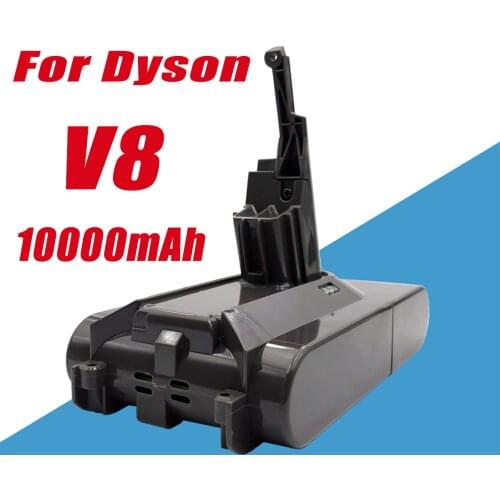 21.6V 10Ah Lithium Ion Battery Replacement Dyson V8 Wireless Vacuum Cleaner, Compatible with DC58 DC59 DC61 DC72 DC74 Battery