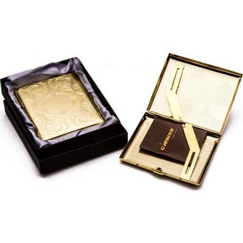 Special offer! 20 Filter Business Cigarette Case Box With Metal