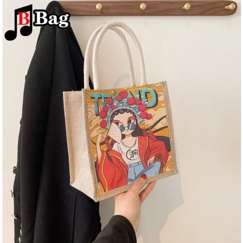 New Beijing Opera personalized creative handbag Chinese style printing net red versatile Tote Bag Zipper Bag Main Women