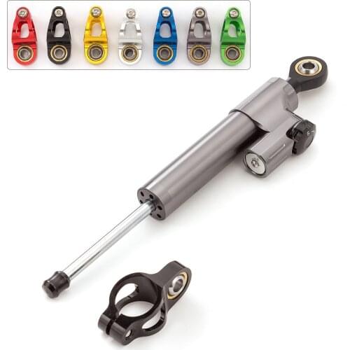 FX CNC Universal Aluminum Motorcycle Damper Steering Stabilize Safety Control For Yamaha MT09 MT07 YZF R1 R6 FZ1 XJR1300 MT-07