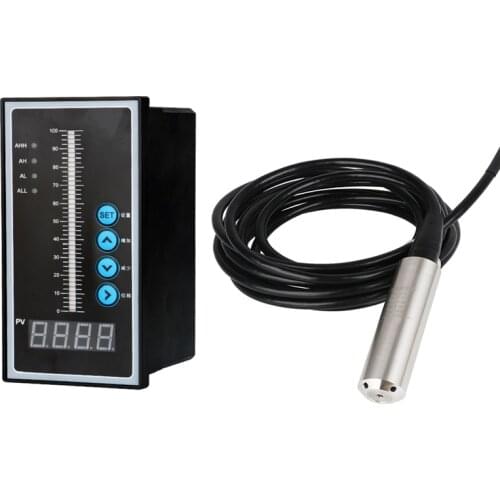 Universal input Water tank water level light column display instrument controller probe sensor level gauge