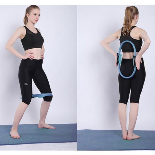 Slimming Fitness Magic Wrap Yoga Pilates Ring Slimming Body Building Training lose weight Circle Workout HEALTH Training Tool