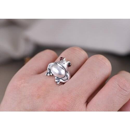Antique Bohemian Vintage Frog Animal Rings For Women Frog Cat Owl Toad Metal Wrap Ring Wedding Ring Men Grilfriend Party Gifts
