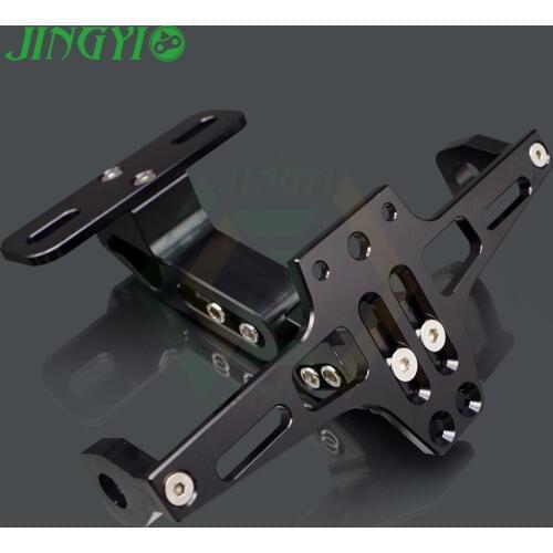 #W287 Motorcycle license plate number holder FOR TMAX 530 SUPPORT PLAQUE MOTO CB1000R HONDA CB190R XMAX 300 BMW S1000R