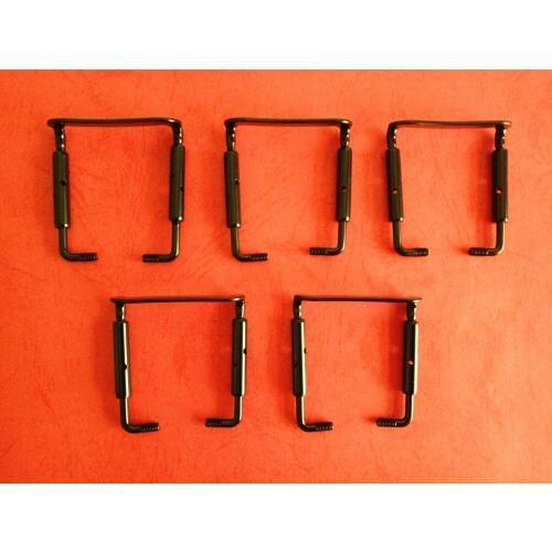 1 set new black Violin Chin Rest Clamp screw 3/4-4/4 size, Violin Accessories