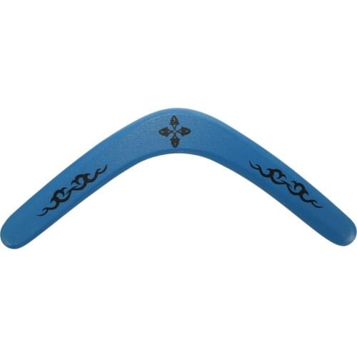 Funny Boomerang Playthings Kids Wood Boomerang Sport for Outside