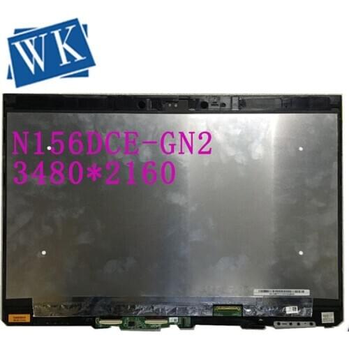 15.6''LCD Assembly Touch Screen Digitizer Laptop For HP15-DH N156DCE-GN2 4K Laptop Lcd Screen replacement Assembly