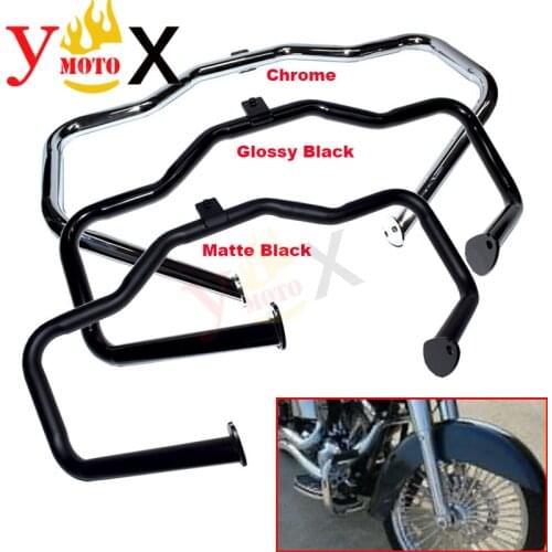 3 Colors Engine Guard Buffer Bumper Highway Crash Bar For Harley Touring Road Street Glide FLTR FLTRI FLHX EFI FLHXI 1997-2008