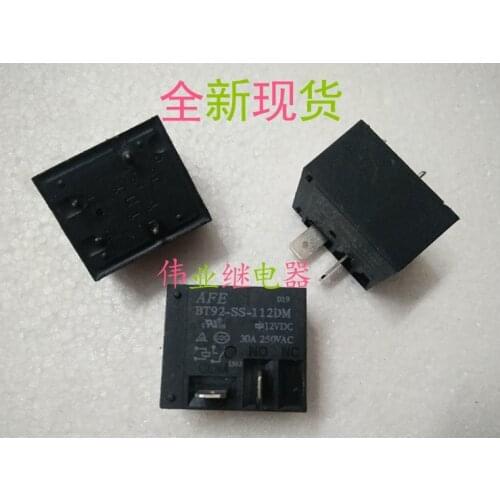 5pcs/lot BT92-SS-112DM 12VDC New Relay 30A high current