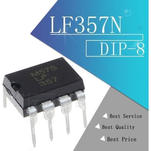 5pcs/lot LF357N LF357 DIP DIP-8 op-amp original authentic