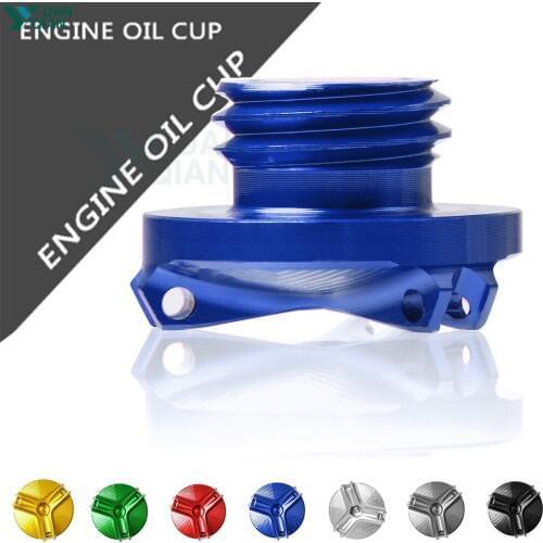 For Suzuki GSF750 1996 1997 1998 1999 2000 Motorcycle accessories M20*2.5 Engine Oil Filter Cup Plug Cover Screw