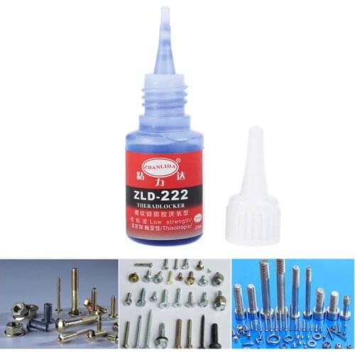 Anaerobic adhesive Metal Lock Screw glue Thread Seal up Anti rust low strength H7EE