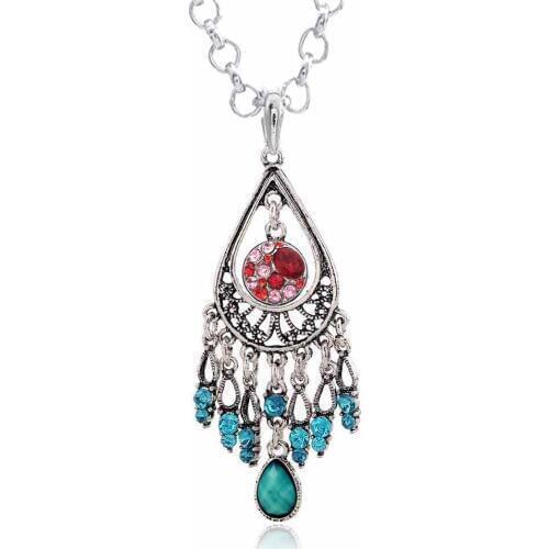 Bohemia Rhinestones Leaves 234 Womens Vintage 12mm Snap Button Bohemian Necklaces Pendants DIY Jewelry For Women Gift