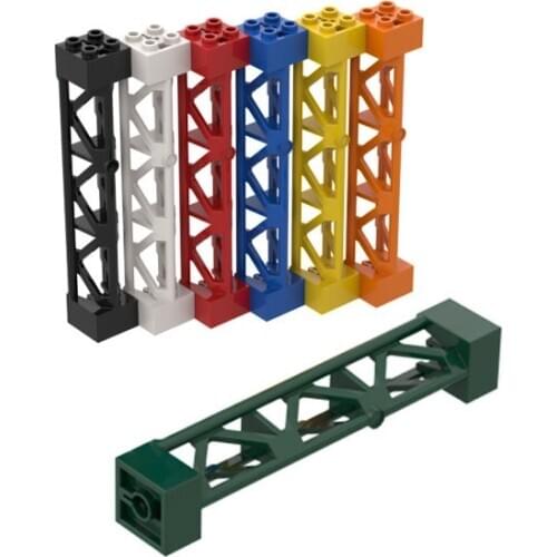 BuildMOC 95347 2x2x10 lattice frame ldd95347 For Building Blocks Parts DIY Educational Creative gift