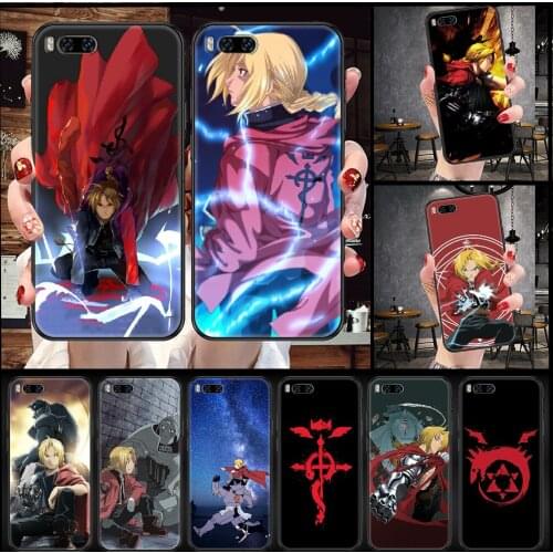 Fullmetal Alchemist Phone case For Xiaomi Mi Max Note 3 A2 A3 8 9 9T 10 Lite Pro Ultra black tpu cell cover art cover trend