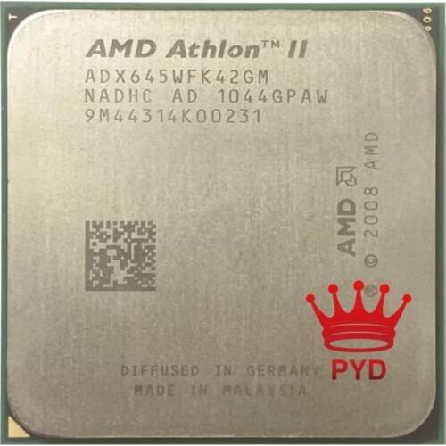 AMD Athlon II X4 645 AM3 938pin Quad-Core CPU 3.1G ADX645WFK42GM Socket AM3 Sell X4 630/X4 635/X4 640/X4 620
