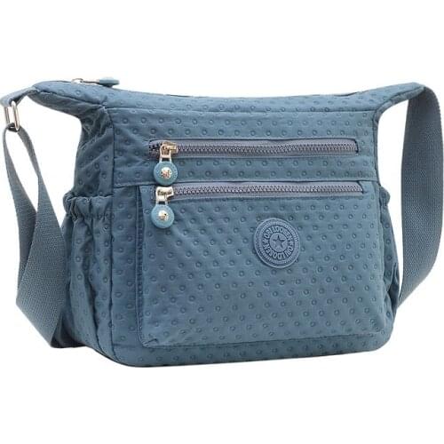 Ladies Fashion Shoulder Bags for Women Designer Waterproof Nylon Handbag Zipper Purses Messenger Crossbody Bag sac a main