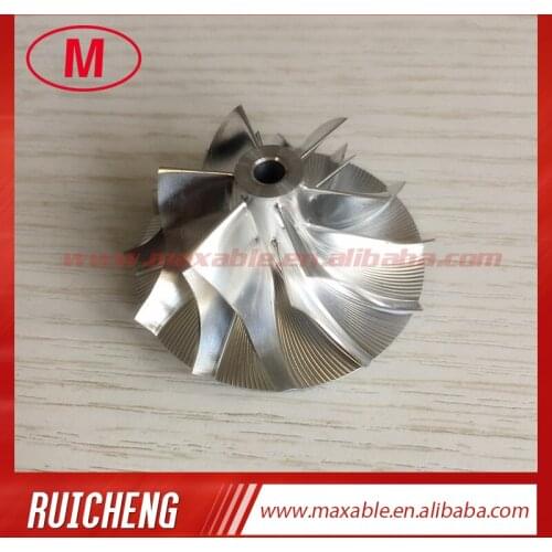 GT1244 31.10/44.00mm 786554-0003 6+6 blades performance billet/milling/aluminum 2024 compressor wheel FOR A3 1.6T 775517-0001