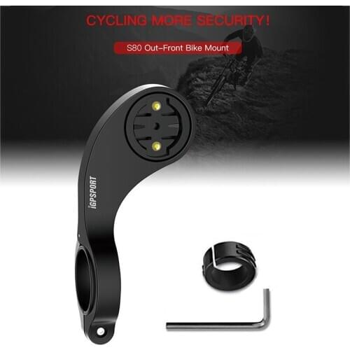 IGPSPORT Bicycle Computer Mount Cycling Flashlight Camera Gopro Holder Bracket GPS Stopwatch Holder For Garmin Edge Mount S80