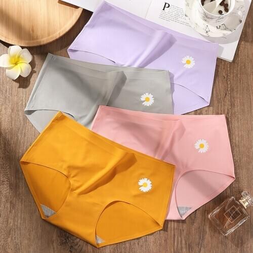 Summer Viscose Fiber beiefs Seamless Underwear Womens Graphene Cotton Crotch Waist Sexy Comfortable Breathable panties