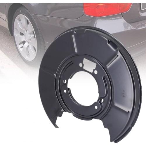 50% Hot Sales Brake Disc Dust Shield Replacement Anti-corrosive Black Left Rear Brake Disc Dust Cap 34211158991 for BWM 3 Series