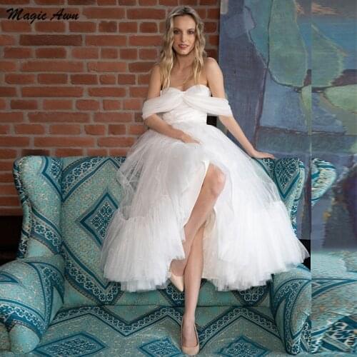 Magic Awn Long Wedding Dresses