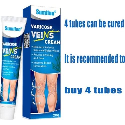 20g Varicose Vein Ointment Effective Treatment Vasculitis Blood Vessel Swelling Spider Pain Relief Cream Skin Care