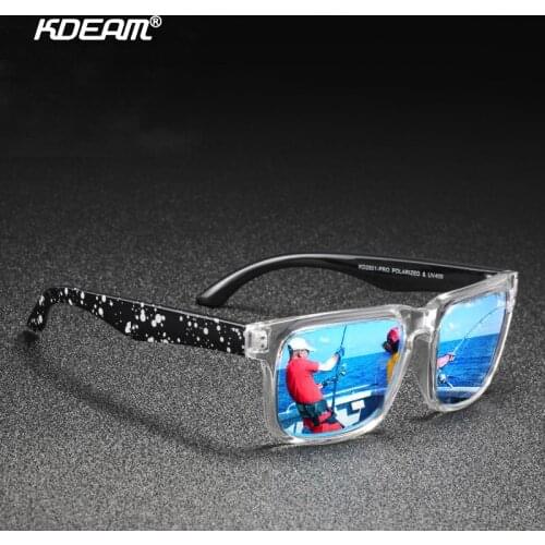Mens Square Sunglasses Polarized Mirror Lens Fishing Driving Sun Glasses Quality Screw Metal Hinge Lentes With Free Box