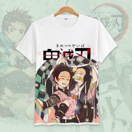 New Anime Demon Slayer Kimetsu no Yaiba T-shirt Men tshirt Short Sleeve Tops Summer Casual Tees Women Clothes T Shirt