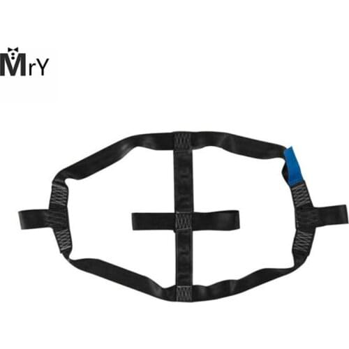 1pc Portable Motorbike Transport Rear Wheel Accessories Strong Polyester Locking Easy Operation Foldable Lightweight Tie-Down