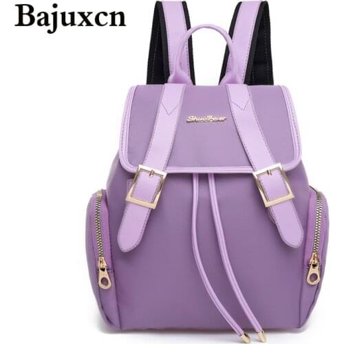 8 colors Luxury brand Backpack Women Oxford Cloth Shoulder Bag School Bags for Teenage Girls Light Ladies Travel Backpack sac
