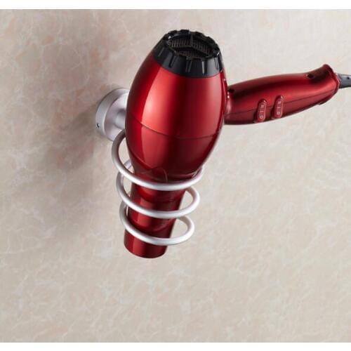 Innovative Wall-mounted Hair Dryer stainless steel bathroom Shelf Storage Hairdryer holder for hairdryer YH1617