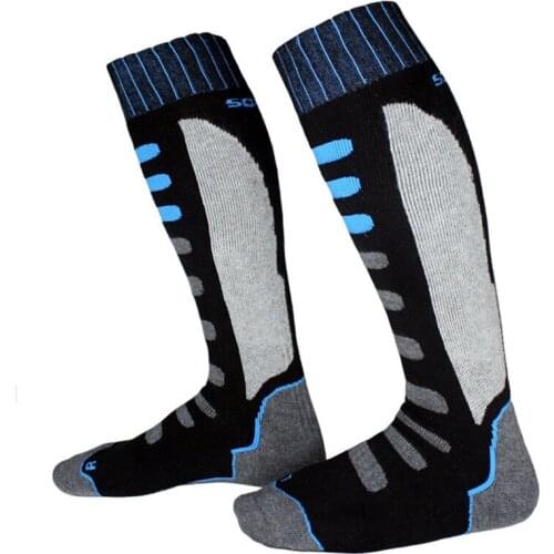 2 Pairs Winter Women Men Thermal Skiing Socks Thick Cotton Sports Snowboard Cycling Soccer Thermosocks Leg Warmers Sock