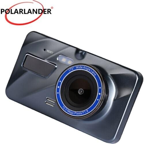 4 inch Car DVR Loop Recording Dual Camera Video Night Vision HD1080P 170° Double Recording Starlight IPS Touch Screen(Optional)
