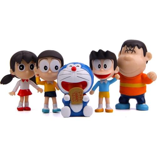 24Pcs/Set Cartoon Chibi Maruko Chan Figure Anime Model DIY Action Toy Figures 3-5 CM High