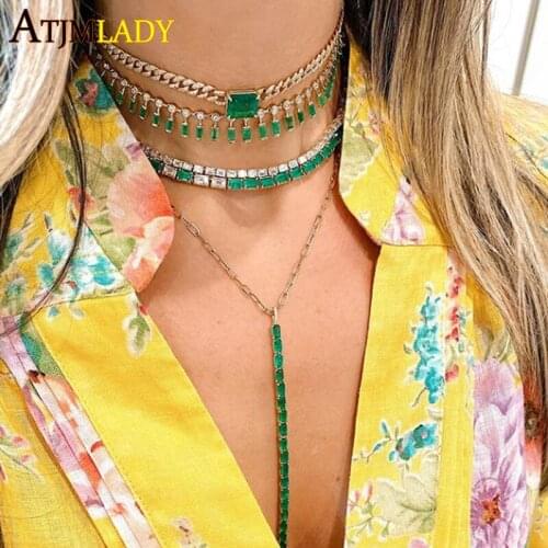 Wide Curb Cuban link chain women choker multi layer necklace Gold rose gold Love heart starburst northstar girlfriend jewelry