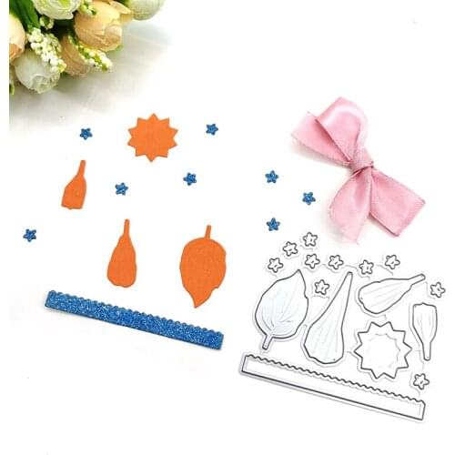 Julyarts 16Pcs Leaf Metal Cutting New Dies 2019 Leaves for Scrapbooking Card Making Troqueles de corte de Metal Scrapbooking