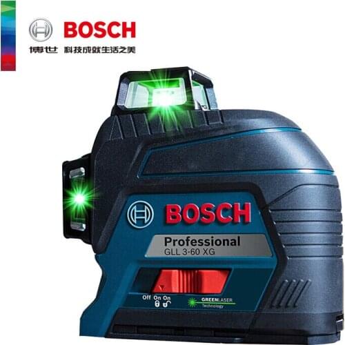 Bosch Laser Level Green 12-line GLL3-60XG Marking Instrument Cast Line Instrument Plastering Dot wall Sticking Instrument