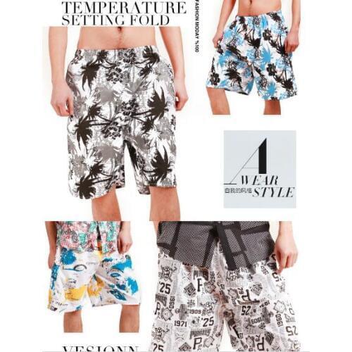 Wholesale Mans quick dry Beach Shorts Summer Surfing Shorts Board Shorts