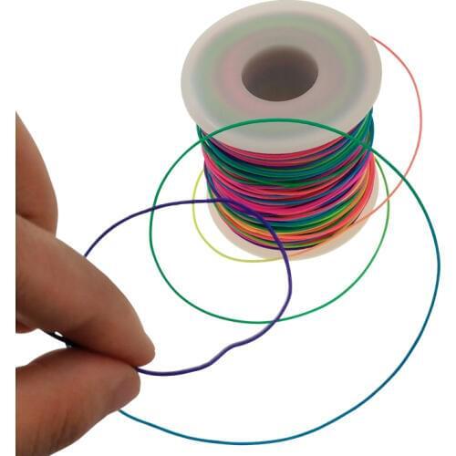 YOUGLE 1.2mm Paracord Fine Rope 1 Stand Paracord Parachute Cord tent Rope Survival kit Wholesale fishing line 328FT 100M