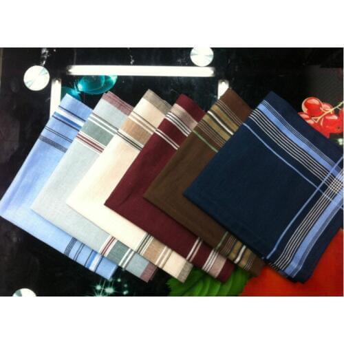 5Pcs/Lot 40*40cm Thin 100% Cotton Light Color Male Female Handkerchief Men Womens Wash Clean HandsTowels Drop Shipping