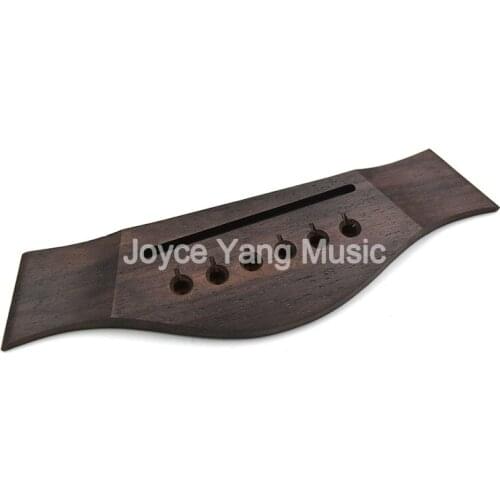 Niko Rosewood Acoustic Guitar Bridge For 6 String Holes 41'' Acoustic Guitar Luthiers #2