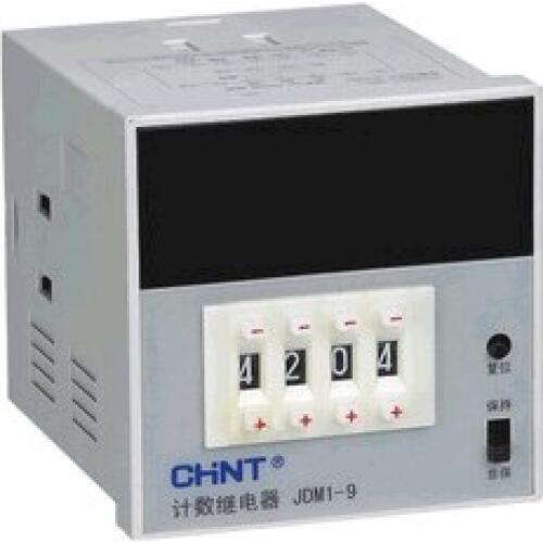 CHNT JDM1-9L Electronic Digital Display Preset Counting Relay Number 4 Digits Counter Meter