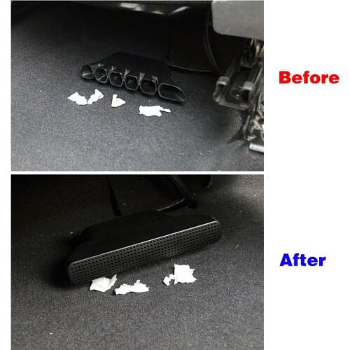 For Ford Focus MK3 2010-2019 Under Seat Floor AC Heat Air Conditioner Vent Outlet Grille Protective Cover Car Interior Part