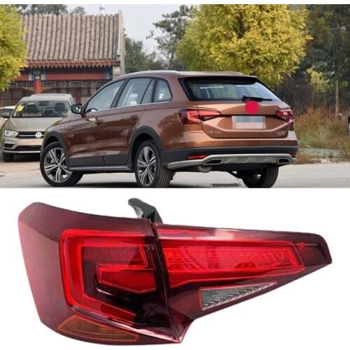 For Volkswagen C-TREK collar rear tail light assembly 2017 2018 C-TREK collar brake light turn signal reversing light fog light