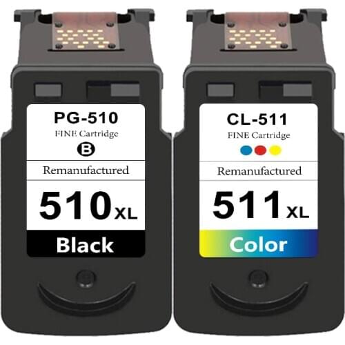SanSeMei for Canon Cartridge PG510 XL CL511 XL Ink Cartridges for Canon Pixma MP250 IP2700 MP480 MP490 MP230 MP280 Printer